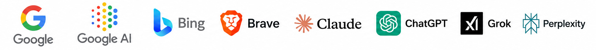 Search Platforms Logos